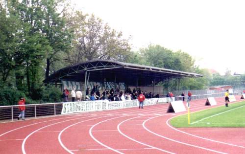 Weserstadion Platz 11 - Trib�ne
