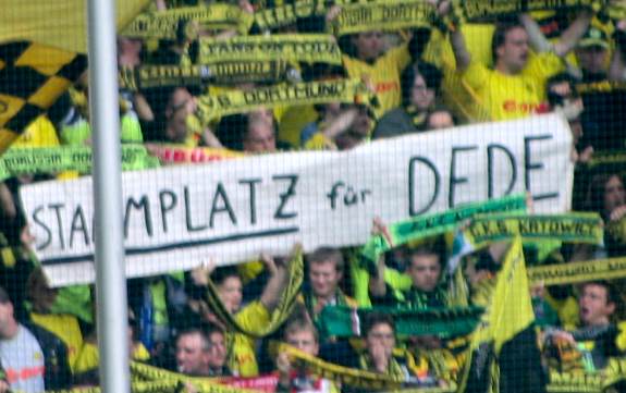 Westfalenstadion - Stammplatz f�r Dede