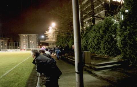 Bezirkssportanlage an der Hans-Böckler-Straße - Zuschauer