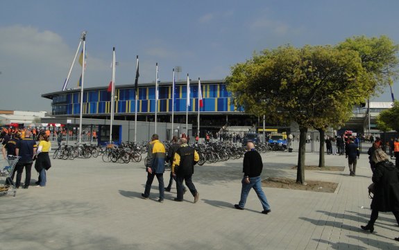 Eintracht-Stadion an der Hamburger Stra&szlig;e