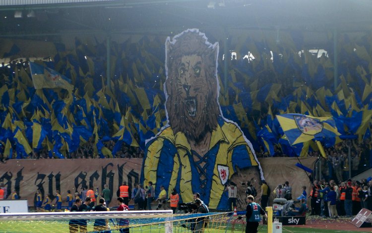 Eintracht-Stadion an der Hamburger Stra&szlig;e