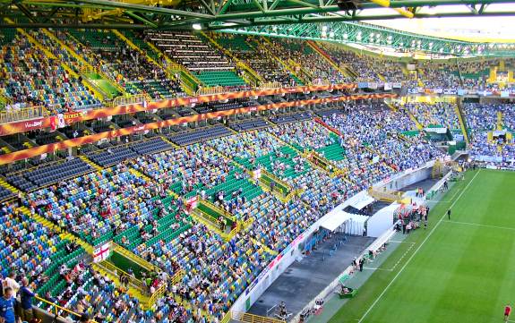 Est&aacute;dio Jos&eacute; Alvalade XXI Lisboa - Haupttrib&uuml;ne