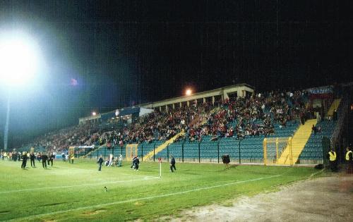 Stadion Wisła - Haupttrib&uuml;ne