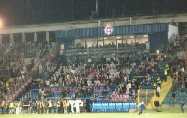 Stadion Wisła - Detail Haupttrib&uuml;ne: Vip-Bereich