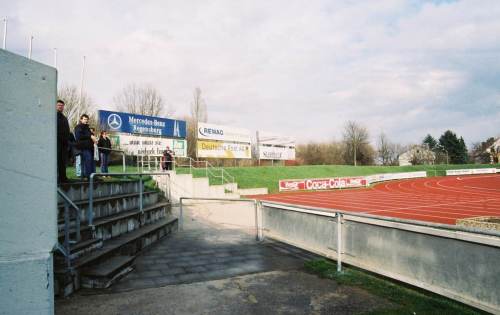 Sportpark Post/S&uuml;d Kaulbachstr. - 'Minitraverse' und Hintertorbereich